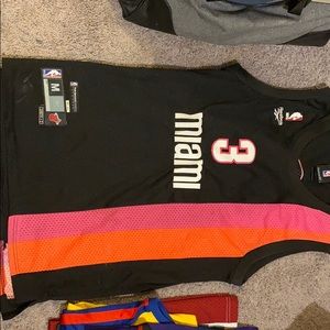 100% Authentic Dwyane Wade Heat Jersey Size M